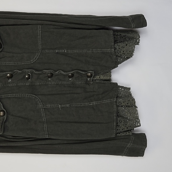 Free People Militay Jacket - Size Medium - Picture 3 of 13